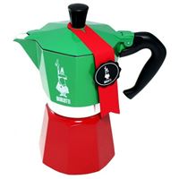 Bialetti Moka Express - moka konvice 6 šálků Tricolore Italia (5150530)