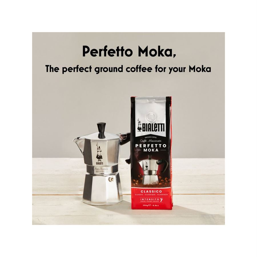 Bialetti Perfetto Moka Classico mletá káva 250 g
