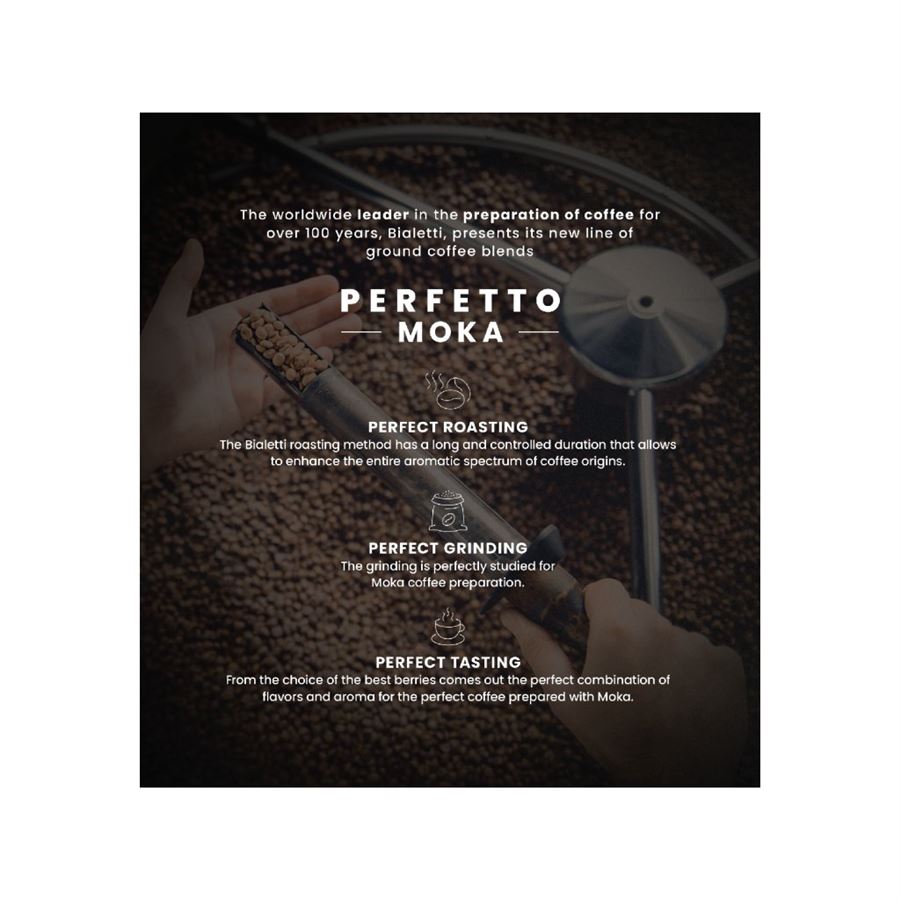 Bialetti Perfetto Moka Classico mletá káva 250 g