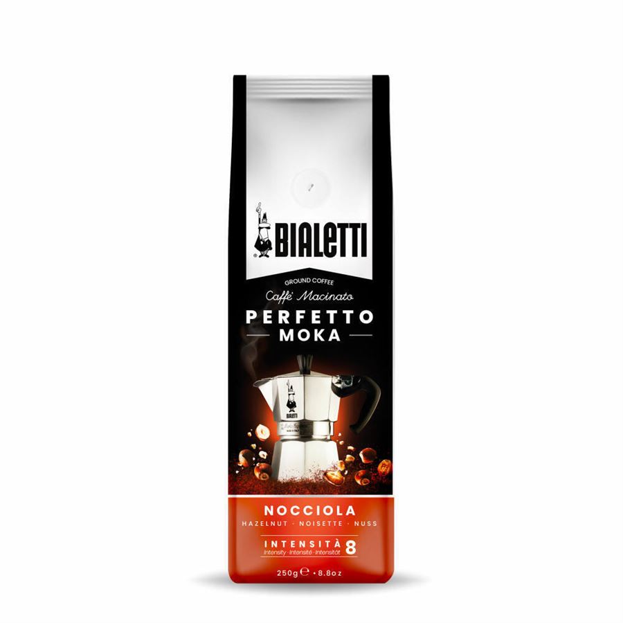 Bialetti Perfetto Moka Nocciola oříšek mletá káva 250 g