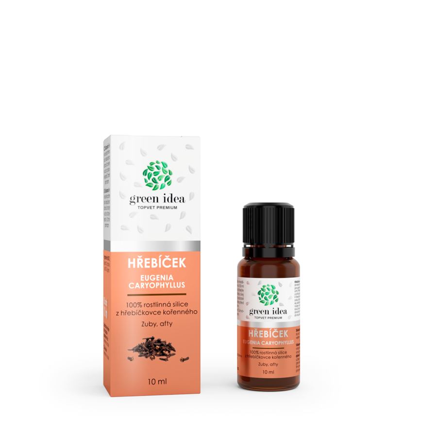 Levně Topvet Hřebíček 100% silice10 ml