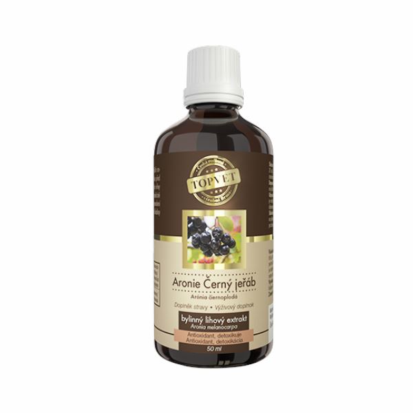 Green idea Aronie černý jeřáb - kapky 50 ml antioxidant, obranyschopnost, únava