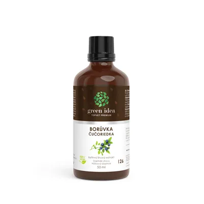 Green idea Borůvka tinktura kapky 50 ml