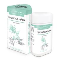 TOPVET Biovitality bylinná směs Detoxikace + játra 60 tobolek