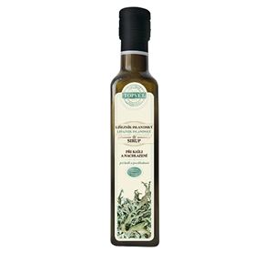 TOPVET Lišejník islandský sirup farmářský ve skle 320 g (kašel a nachlazení)