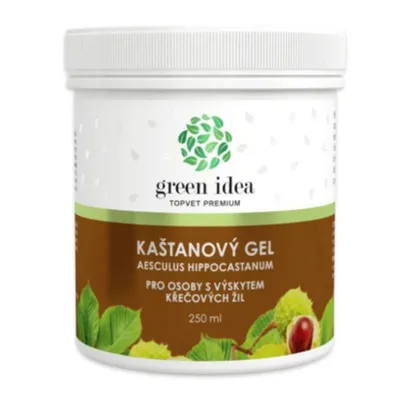 TOPVET Kaštanový masážní gel - na křečové žíly 250 ml
