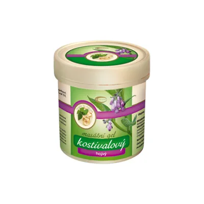 TOPVET Kostivalový masážní gel - při bolestech kloubů 250 ml
