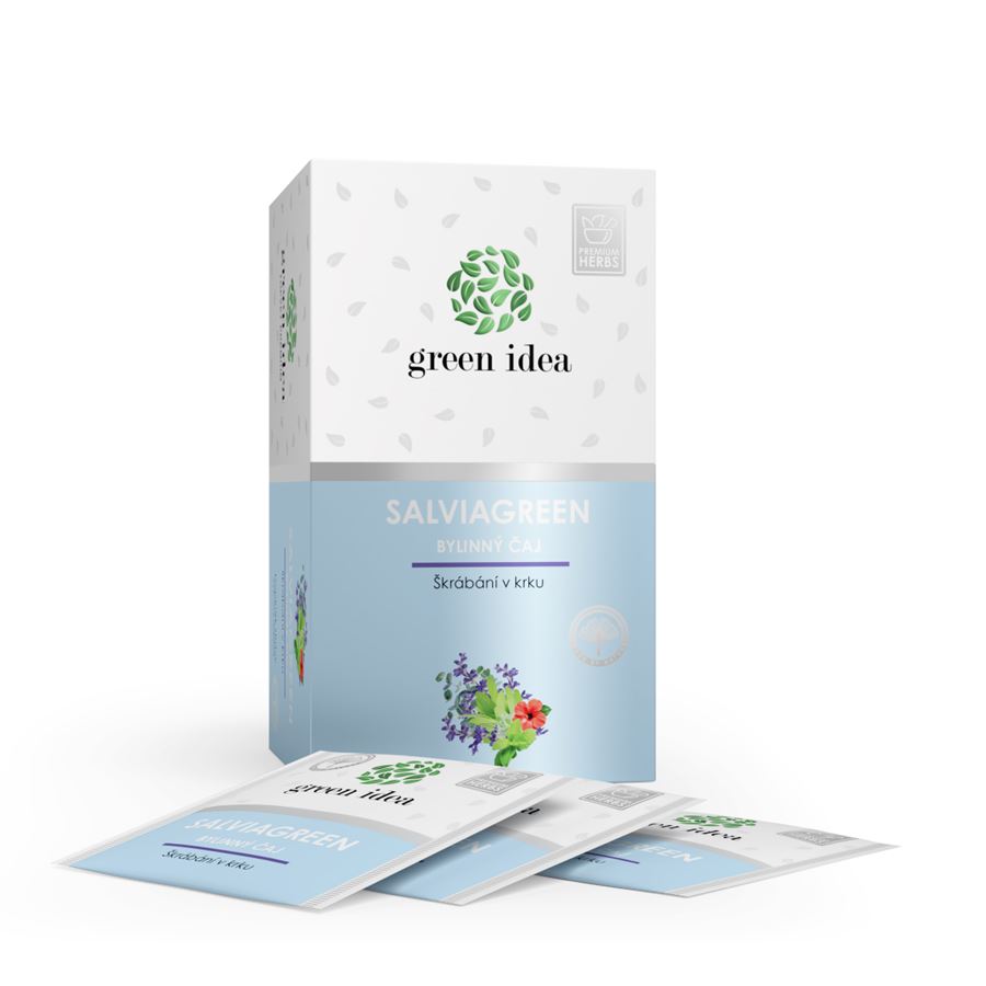 Levně Green idea Salviagreen bylinný čaj 20 x 1,5 g