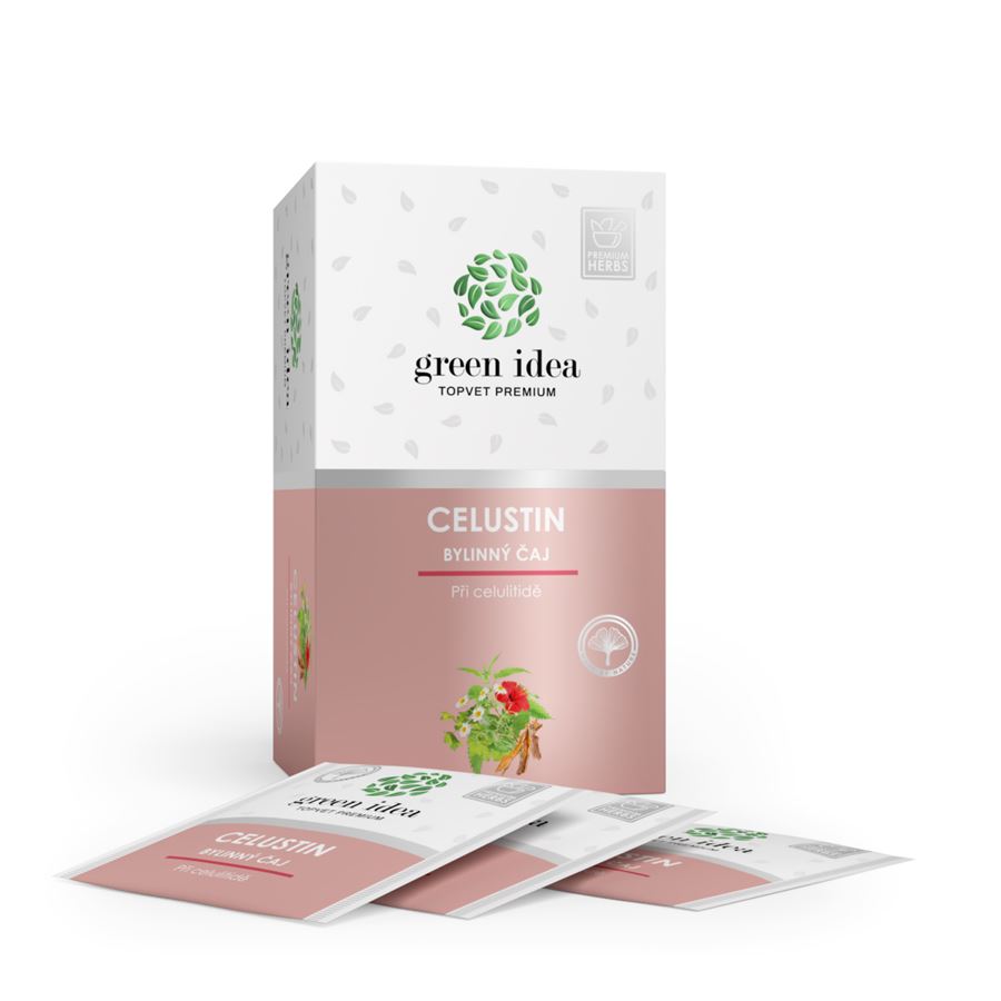 Green idea Celustin bylinný čaj při celulitidě 20x1,5 g