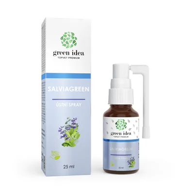 Green idea SALVIAGREEN ústní sprej 25 ml