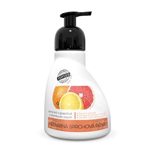 TOPVET sprchová pěna - pomeranč a grapefruit s rakytníkovým olejem 300 ml