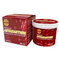 TOPVET Astaxanthin přírodní antioxidant 60 tablet