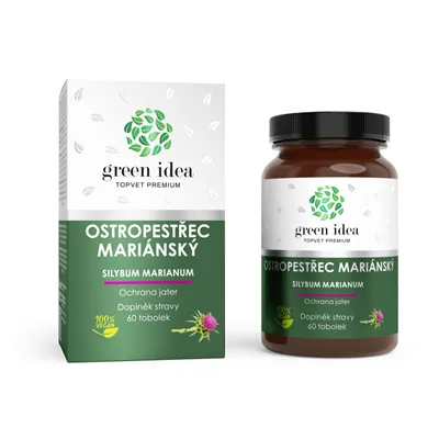 Green idea Ostropestřec bylinný extrakt 60 tob.