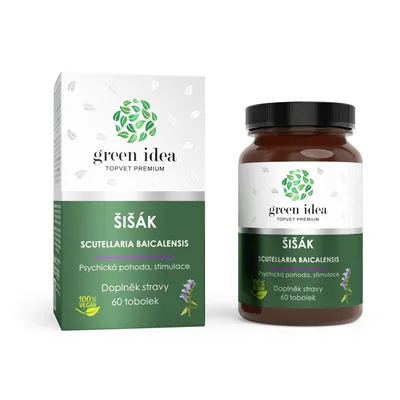 Green idea Šišák bylinný extrakt 60 tob.