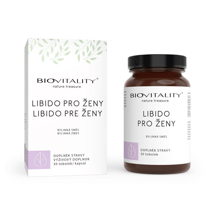Green idea Biovitality Libido pro ženy bylinný komplex 30 tobolek