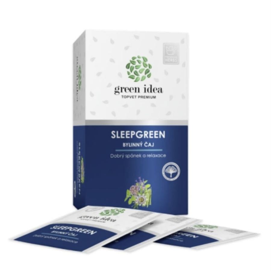 Levně Green Idea Sleepgreen bylinný čaj 20 sáčků