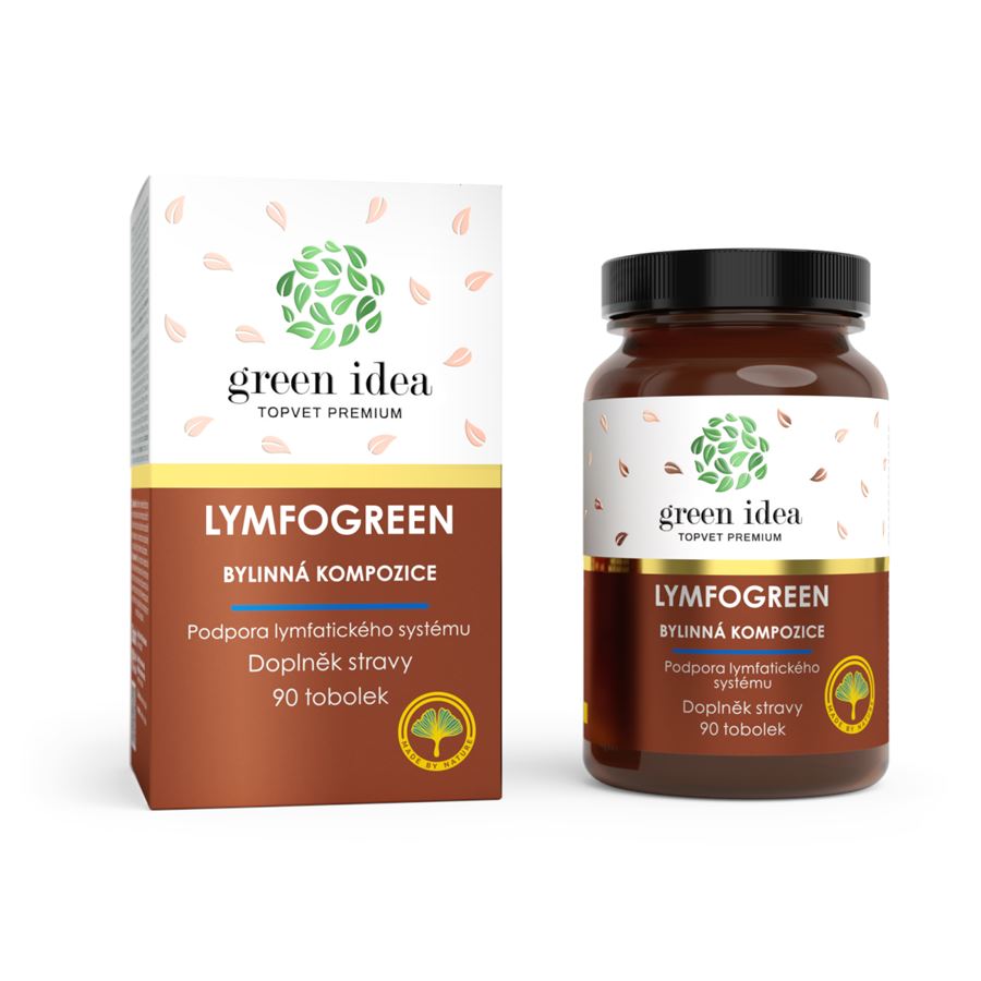 Levně Green idea Lymfogreen bylinná kompozice 90 tablet