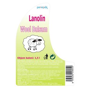 Lanolin na praní Wool Balsam 1,5 l  / 1 ks