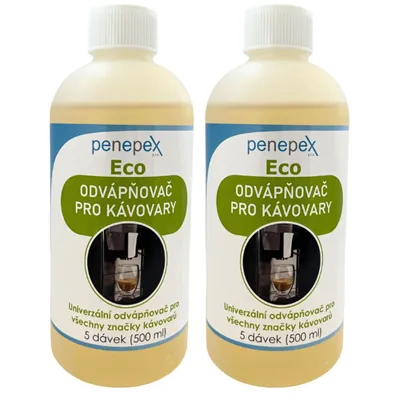 Univerzální Eco odvápňovač do kávovarů Penepex 500 ml (2 ks)