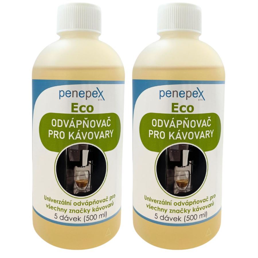 Levně Penepex Eco univerzální odvápňovač kávovarů 500 ml 2 ks
