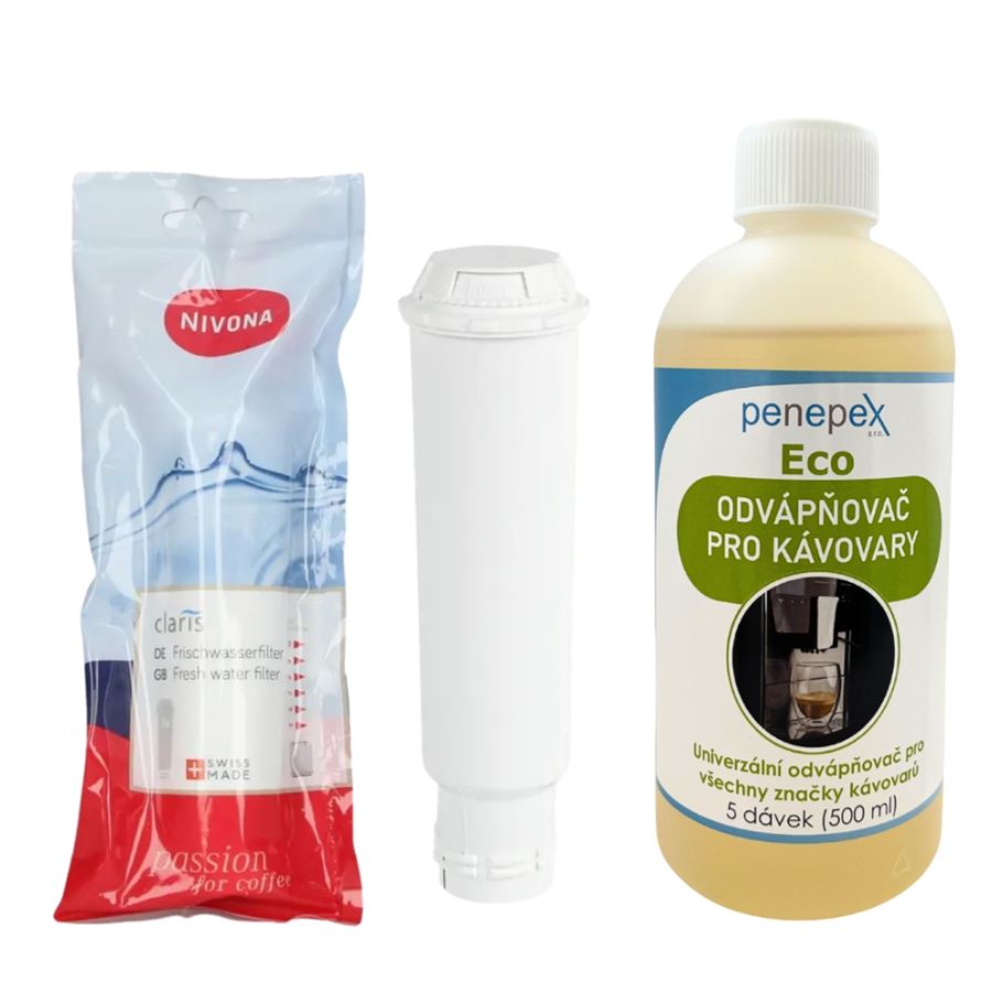Levně Nivona Claris NIRF 701/700 filtr do kávovaru + Penepex Eco odvápňovač 500 ml