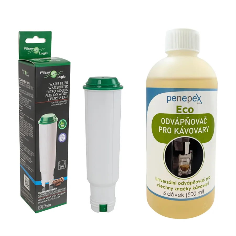 FilterLogic CFL-701B filtr za Nivona Claris NIRF700 + Penepex Eco univerzální odvápňovač 500 ml