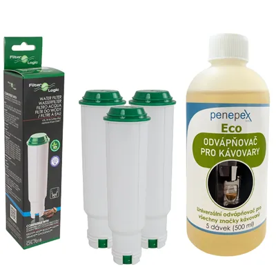 FilterLogic CFL-701B filtr za Nivona Claris NIRF700 3 ks + Penepex Eco univerzální odvápňovač 500 ml