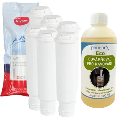 Nivona Claris NIRF 701/700 filtr do kávovaru (6 ks) + Penepex Eco odvápňovač 500 ml
