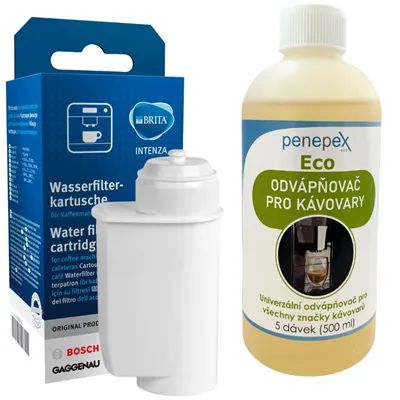 Siemens Brita Intenza 17000705 filtr do kávovaru + Penepex Eco univerzální odvápňovač 500 ml