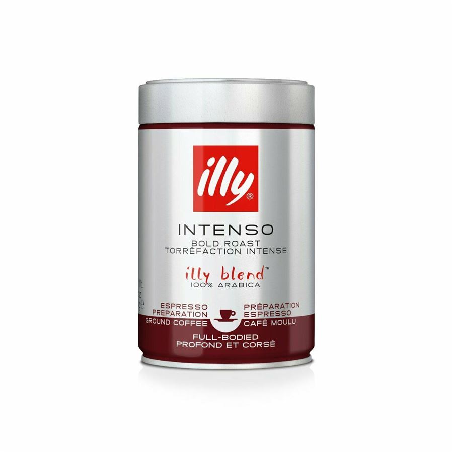 Illy Espresso Dark mletá káva 250 g