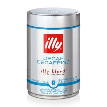 Illy Decaf bez kofeinu zrnková káva 250 g