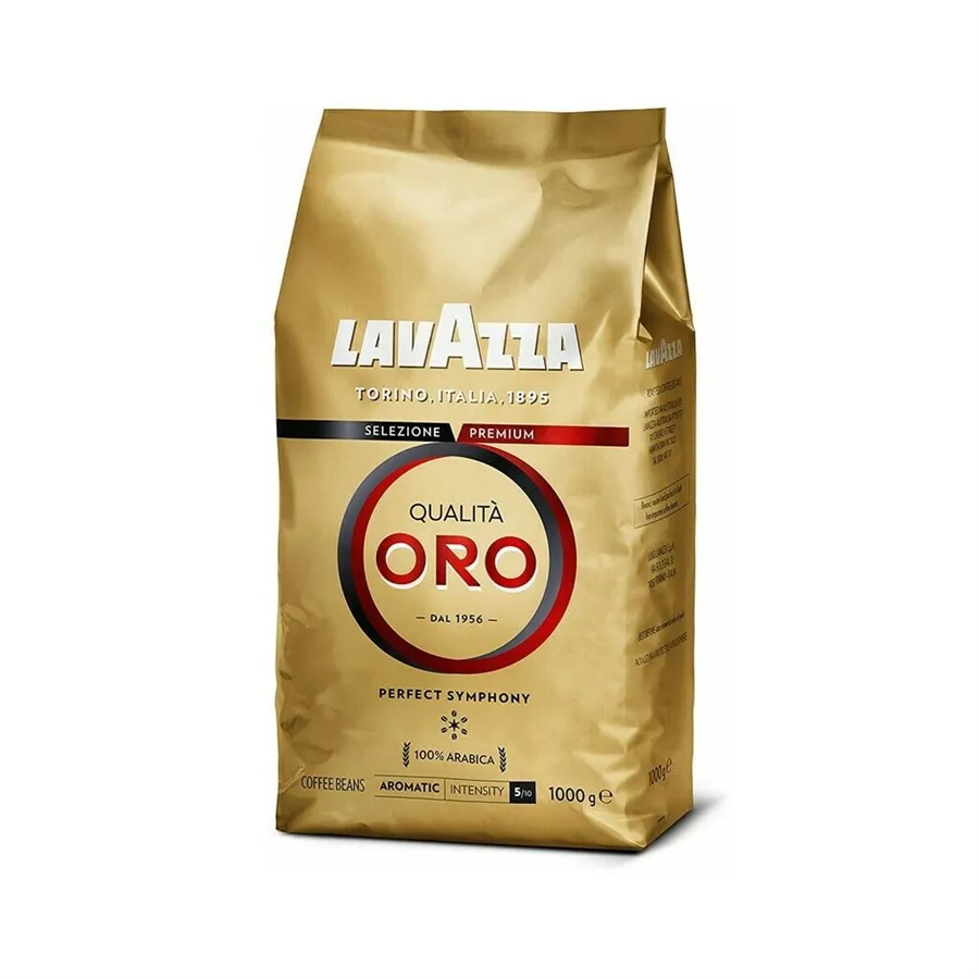 Lavazza Qualita Oro zrnková káva 1 kg (Arabica 100%)