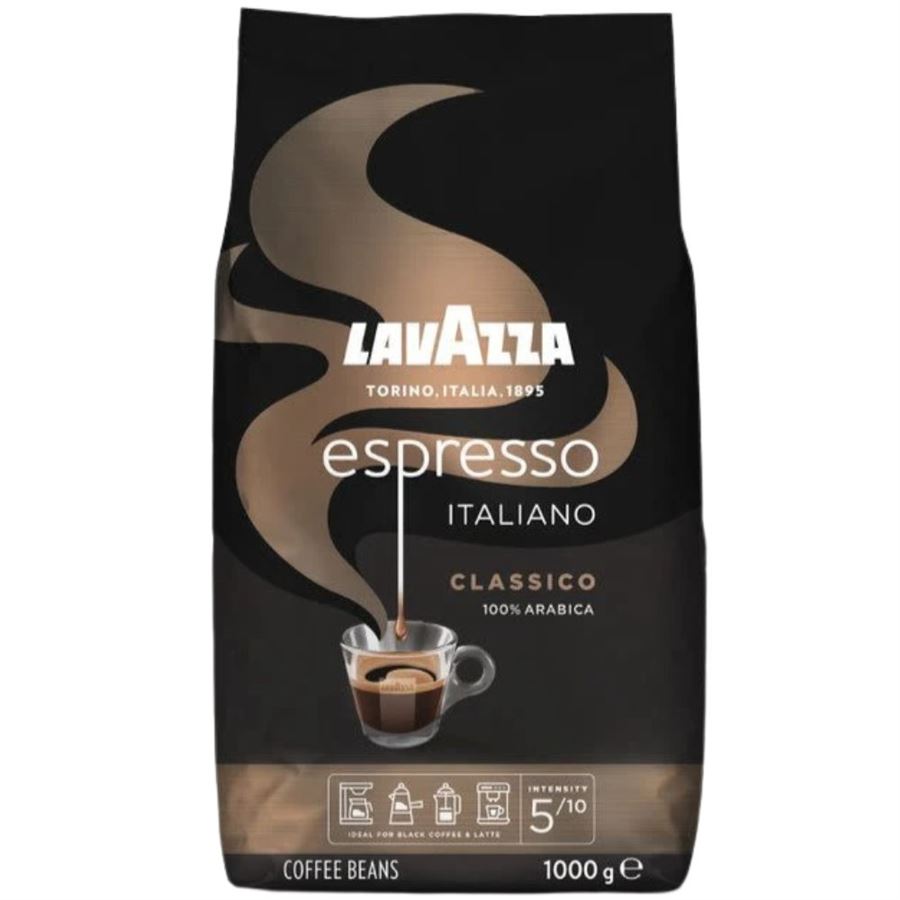 Levně Lavazza Caffe Espresso zrnková káva 1 kg