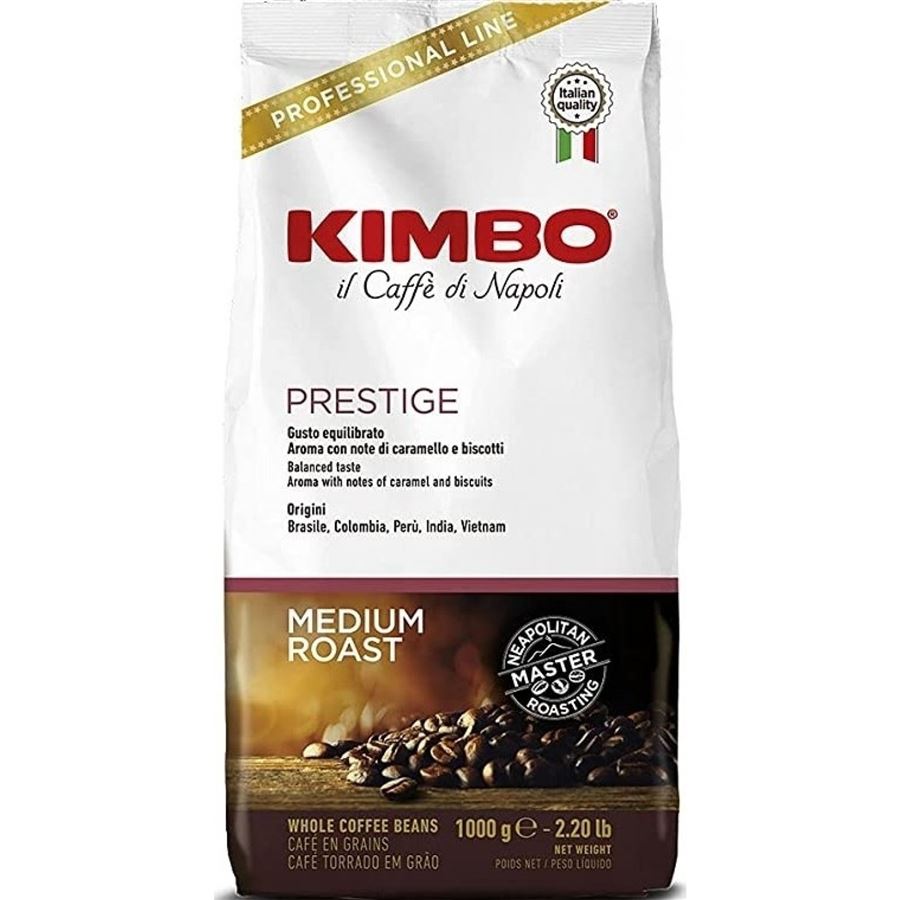 Levně Kimbo Espresso Bar Prestige zrnková Káva 1 000 g