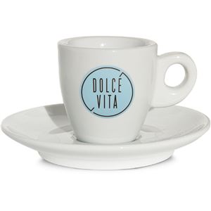 Dolce Vita Espresso hrníček 50 ml s podšálkem 1 ks