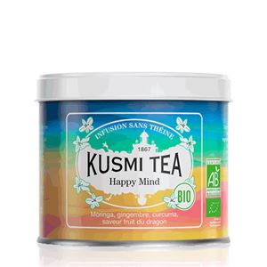 Kusmi Tea Happy Mind, sypaný čaj v kovové dóze (100 g)