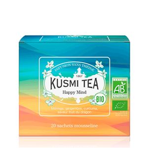Kusmi Tea Happy Mind, 20 mušelínových sáčků (40 g)