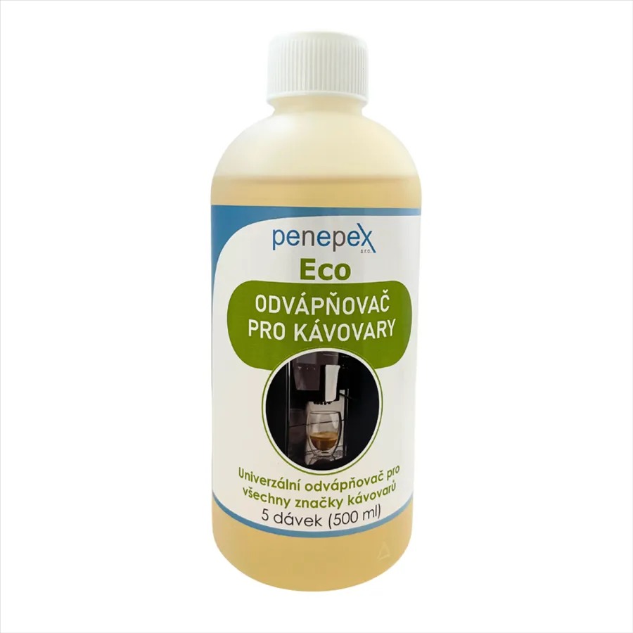 Univerzální Eco odvápňovač do kávovarů Penepex 500 ml