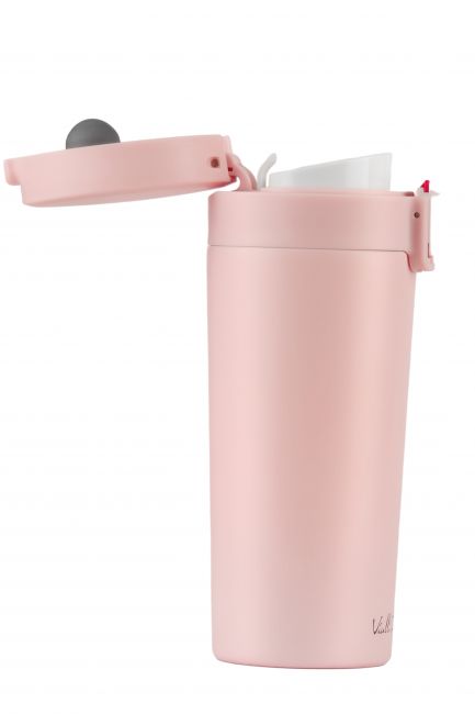 Vialli Design termohrnek FUORI 400 ml růžový