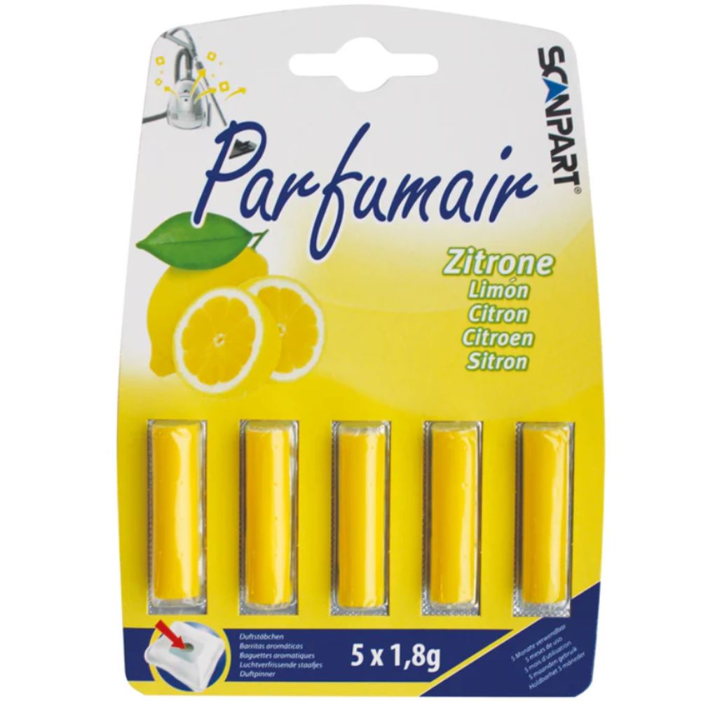 Scanpart SCA2690040034 vůně do vysavače citron 5 ks