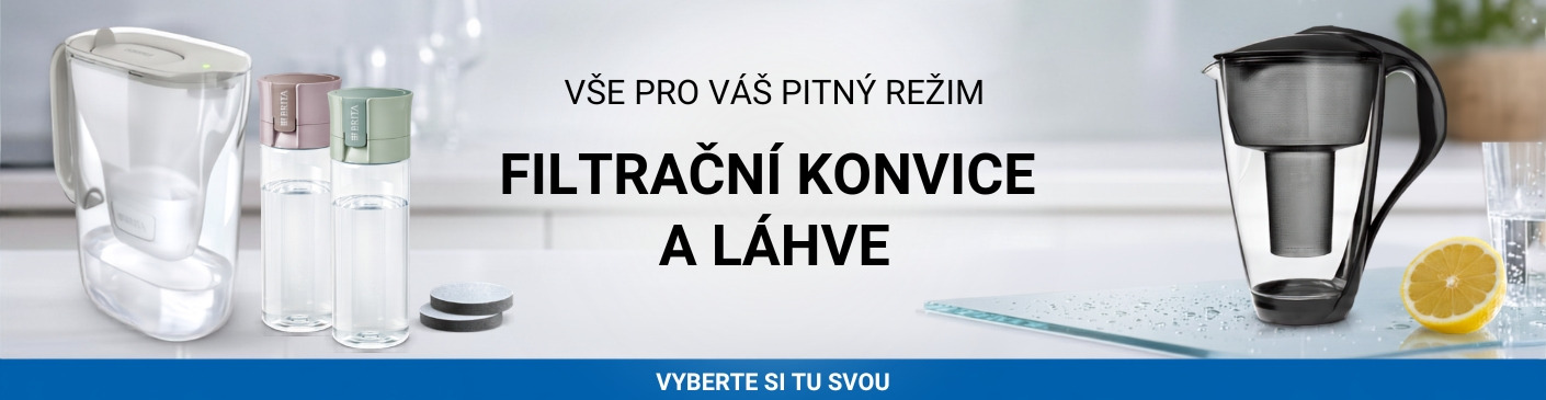 Filtrační konvice a láhve